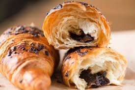 Croissant de chocolate
