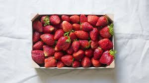 Caja de fresas