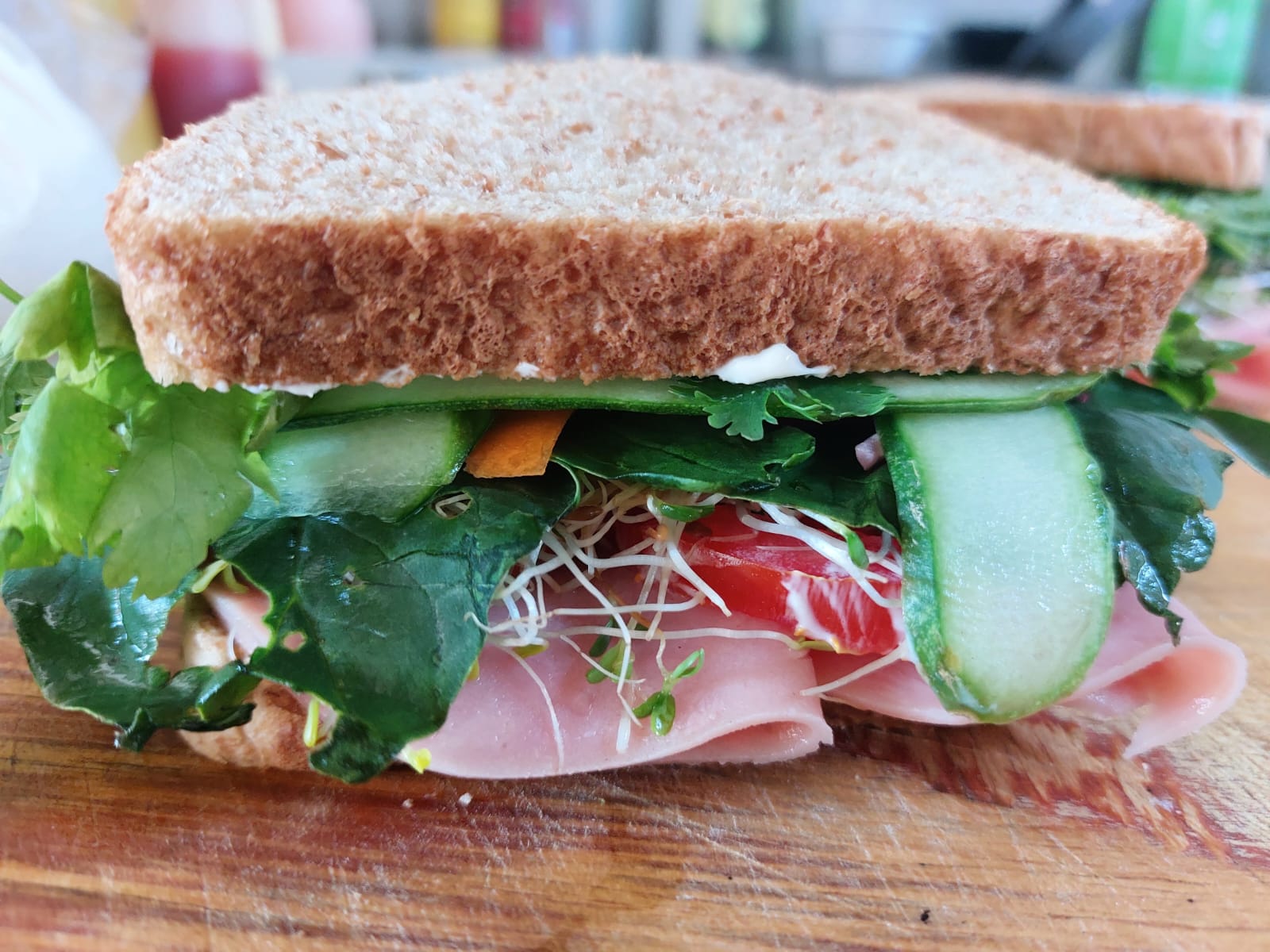 Sándwich mediterráneo