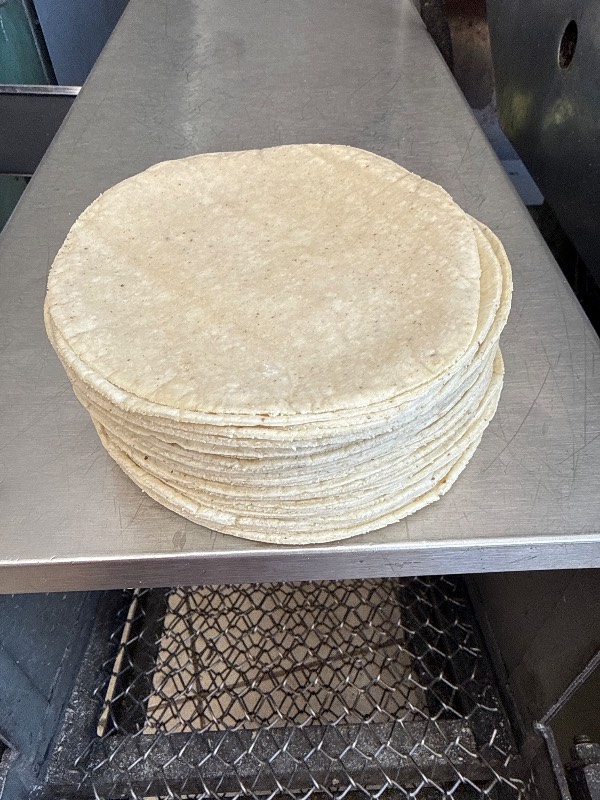 Tortilla de maíz